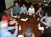 Empresrios de Gurupi durante reunio com governadora em exerccio, Claudia Llis.
