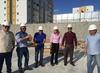 Visita do Presidente do Sinduscon/Pb, Helder Campos Pereira  obra da construtora Rocha Farias, juntamente com o superintendente da Caixa Econmica, Marcos Vincius e os proprietrios da construo.