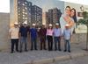 Visita do Presidente do Sinduscon/Pb, Helder Campos Pereira  obra da construtora Rocha Farias, juntamente com o superintendente da Caixa Econmica, Marcos Vincius e os proprietrios da construo.